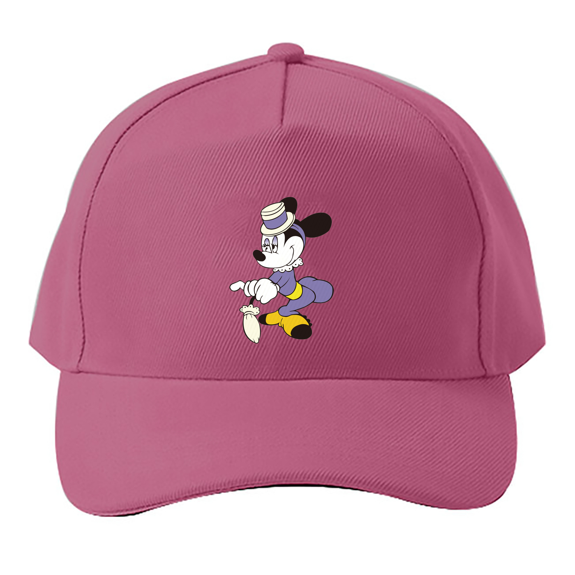 （画像用） ミッキーマウス Mickey Mouse ベースボールキャップ 綿100％ 男女兼用 帽子 スポーツ